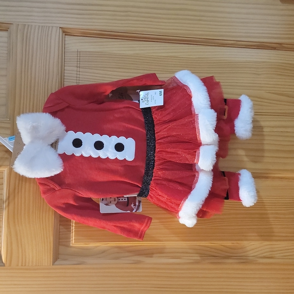 Girls 6 month Christmas dress.